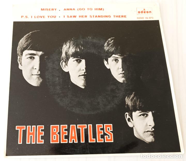 Discos de vinilo: THE BEATLES - MISERY + 3 TEMAS ODEON - 1964 - Foto 1