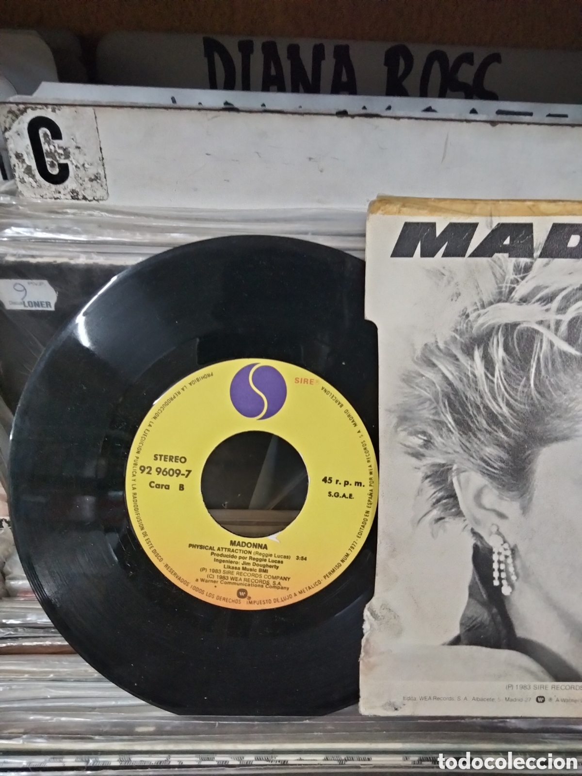 Discos de vinilo: Madonna ardiendo - Foto 3