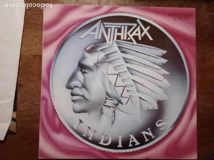 Discos de vinilo: Anthrax - indians + Sabbath Bloody Sabbath + taint - Foto 1