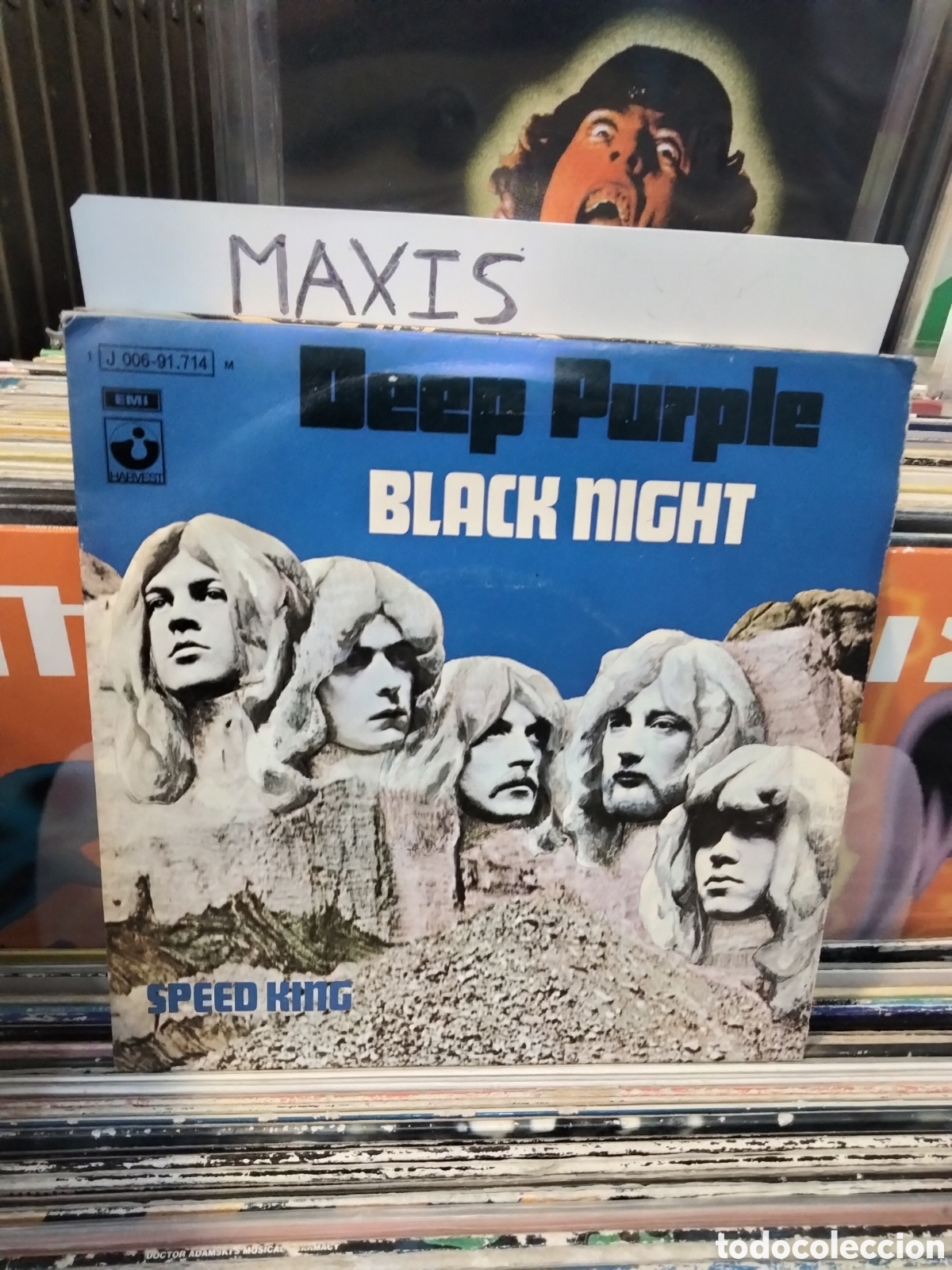 Discos de vinilo: Deep purple black night - Foto 1