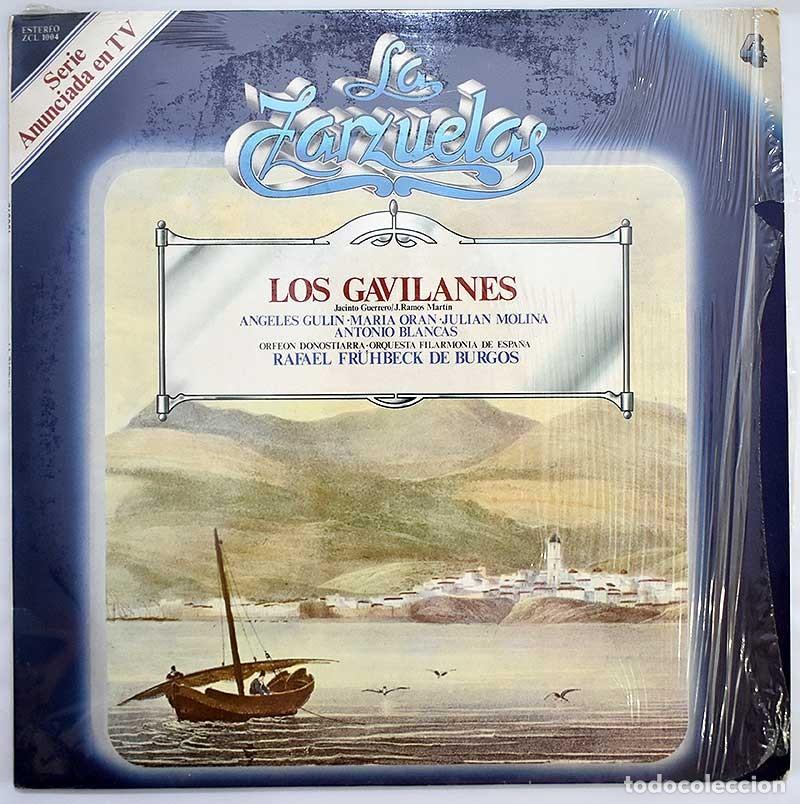 Vinyl records: Los Gavilanes. La Zarzuela N&ordm; 4. LP + Fasc&iacute;culo