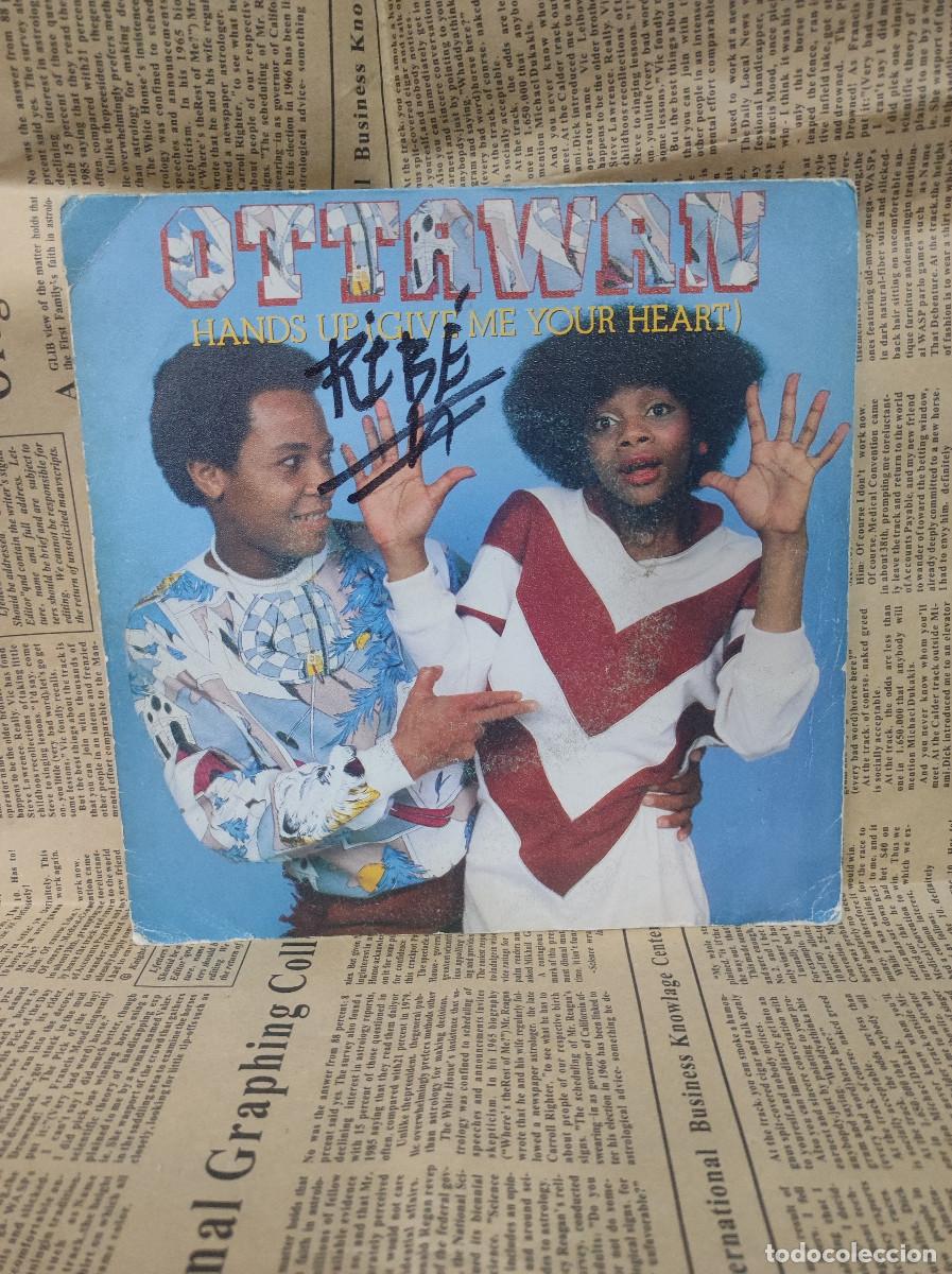 Discos de vinilo: Ottawan &ndash; Hands Up (Give Me Your Heart) - Foto 1