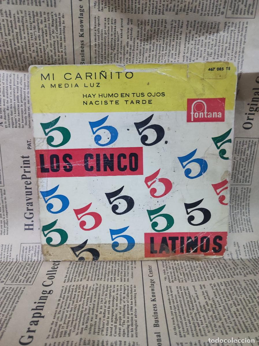 Discos de vinilo: Los Cinco Latinos &ndash; Mi Cari&ntilde;ito - Foto 1