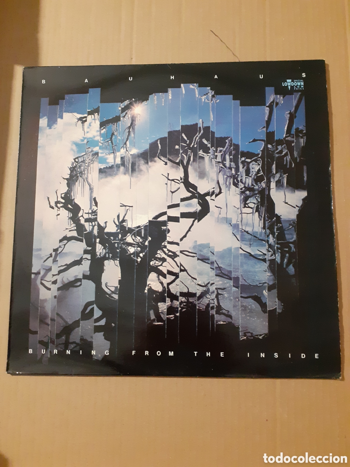 Discos de vinilo: Bauhaus. Burning front the inside. Edici&oacute;n inglesa de 1988. - Foto 1