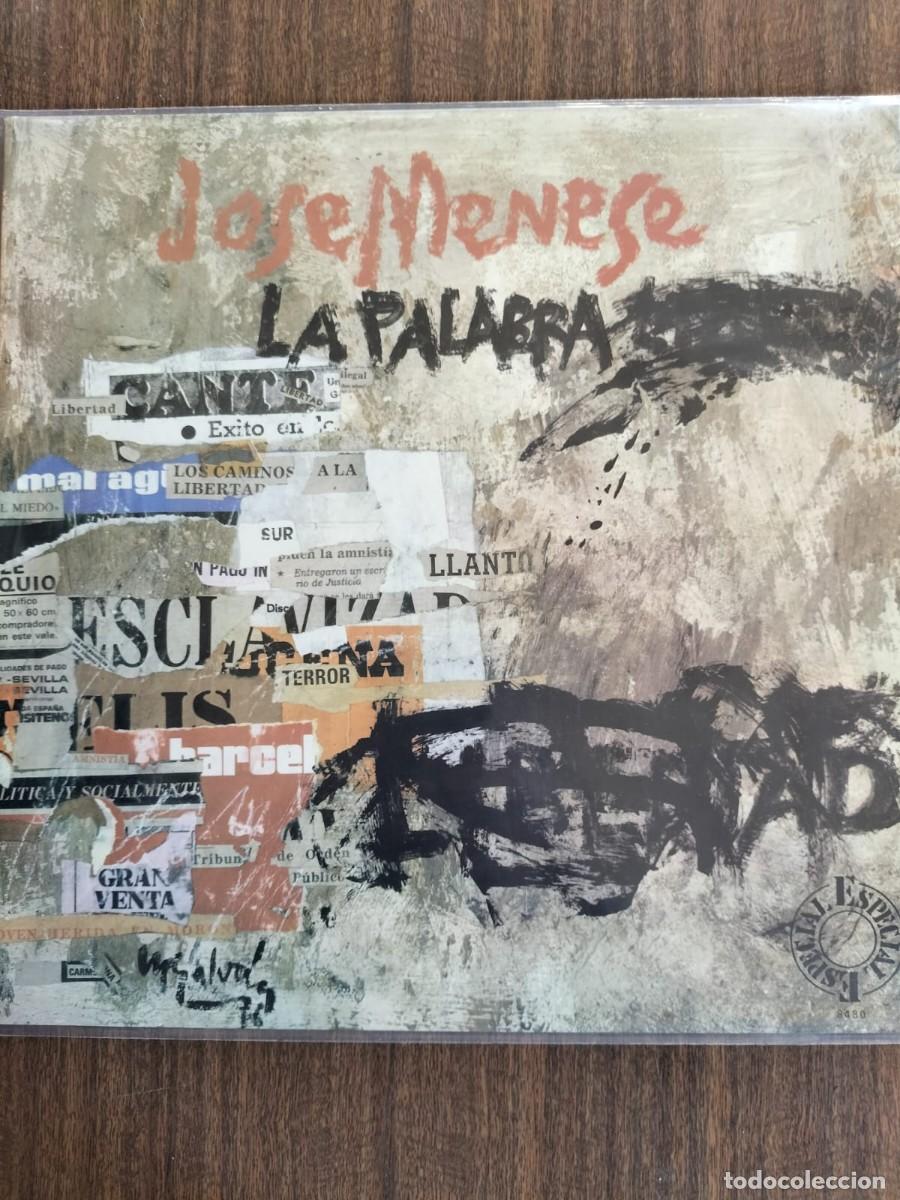 Discos de vinilo: JOSE MENESE LA PALABRA - Foto 1