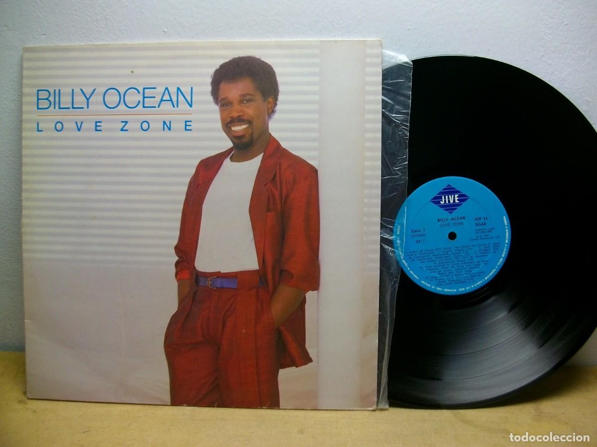 Discos de vinilo: Billy Ocean &ndash; Love Zone LP - Foto 1