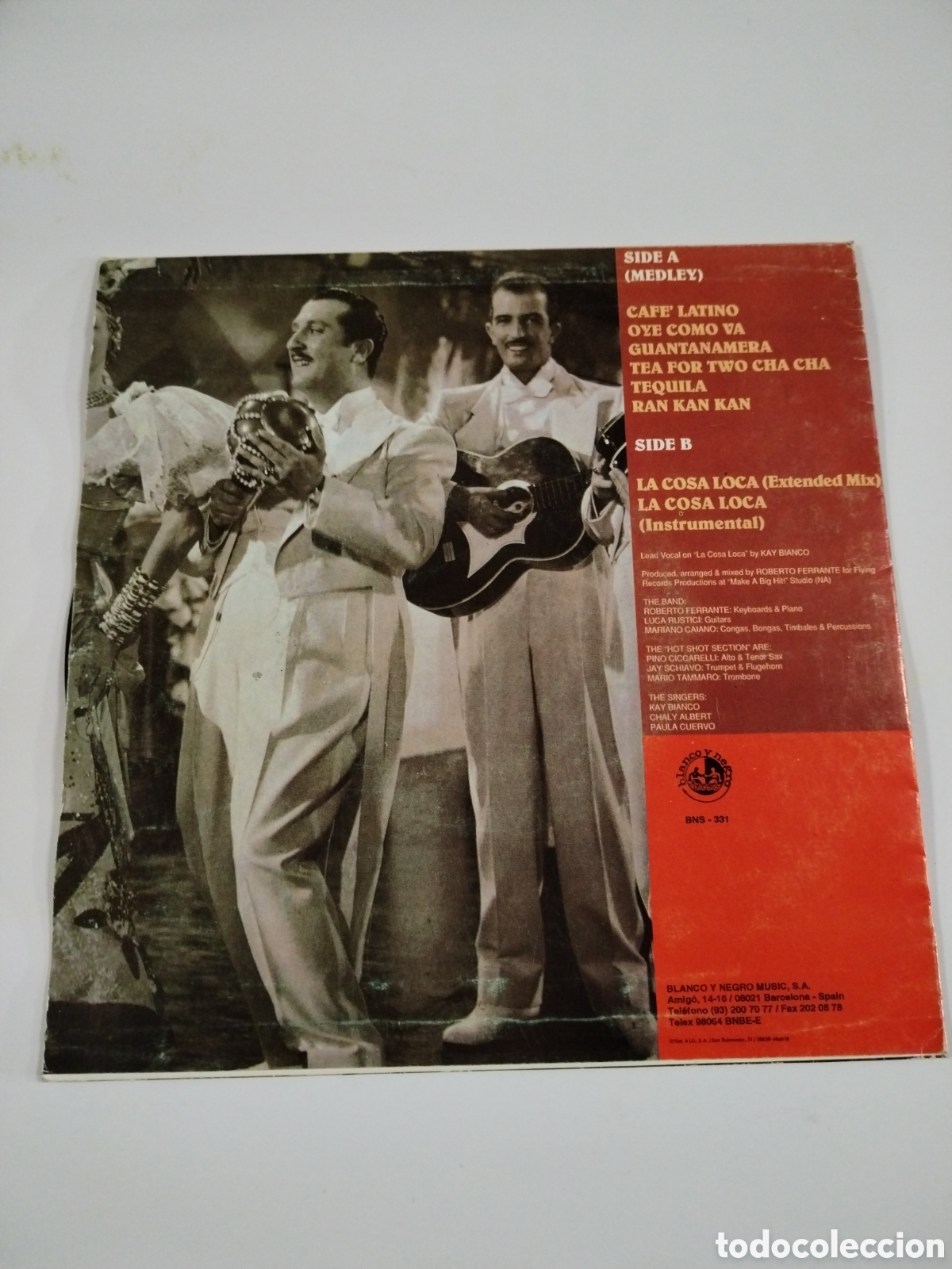 Discos de vinilo: CAFE LATINO - EL MIX - Foto 2