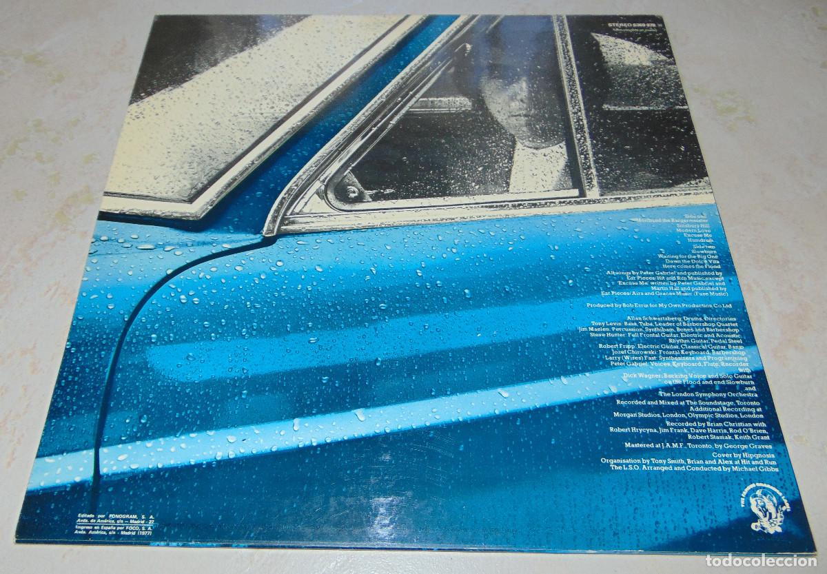Discos de vinilo: Peter Gabriel &ndash; Peter Gabriel - LP 1977 - Foto 2