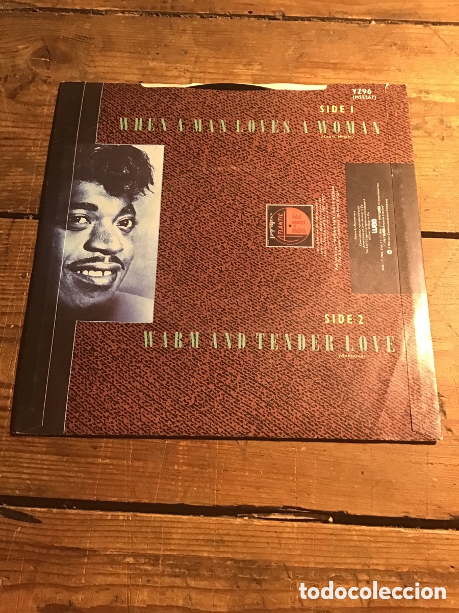 Discos de vinilo: Percy Sledge When A Man Loves A Woman - Foto 2