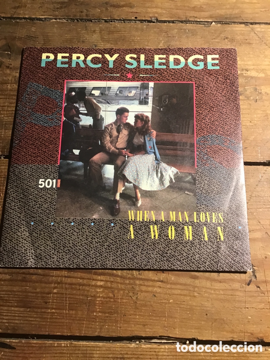 Discos de vinilo: Percy Sledge When A Man Loves A Woman - Foto 1