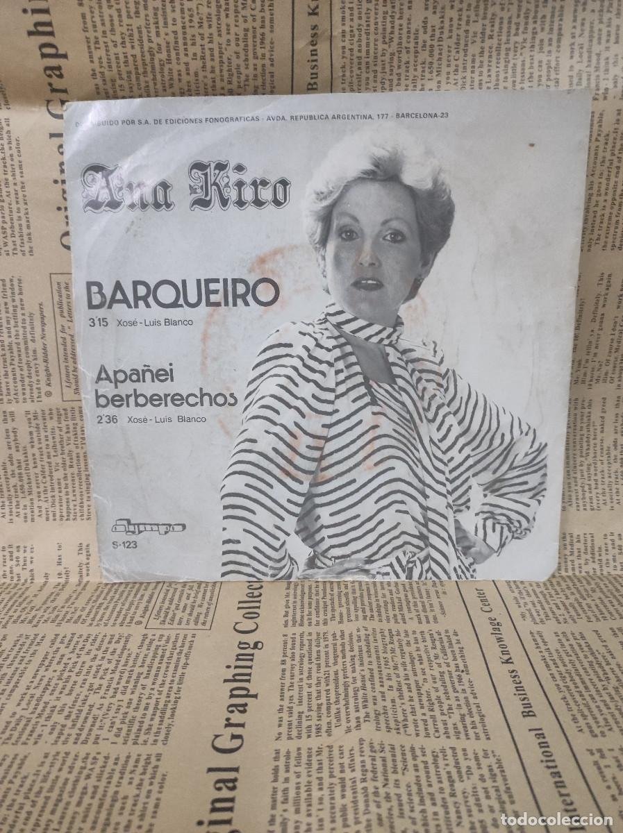 Discos de vinilo: Ana Kiro &ndash; Barqueiro - Foto 2