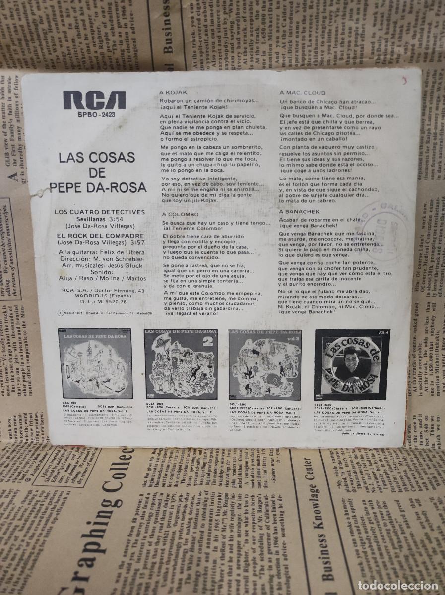 Discos de vinilo: Pepe Da Rosa &ndash; Las Cosas De Pepe Da-Rosa - Foto 2