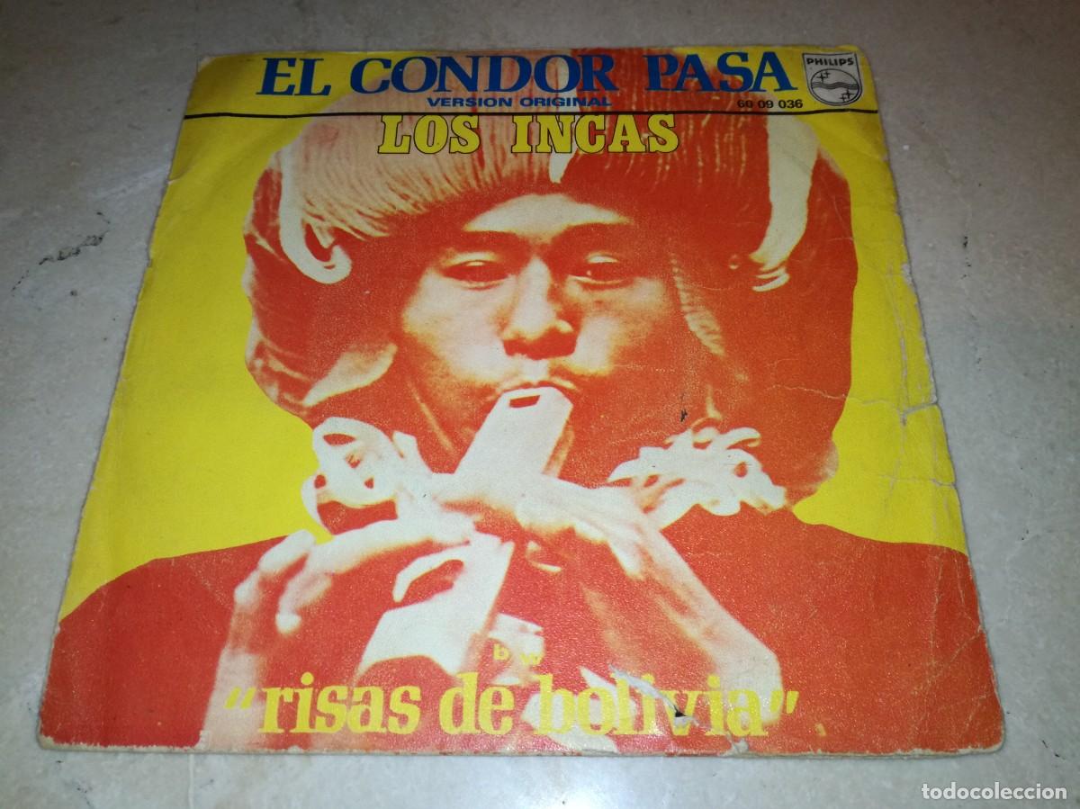 Discos de vinilo: LOS INCAS-EL CONDOR PASA-ORIGINAL 1970-VERSION ORIGINAL - Foto 1