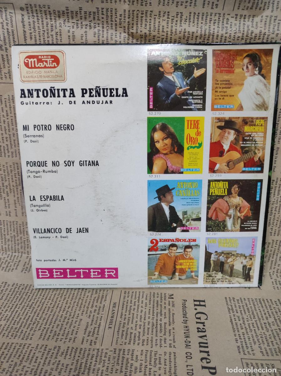 Discos de vinilo: Anto&ntilde;ita Pe&ntilde;uela &ndash; La Espabil&aacute; - Foto 2