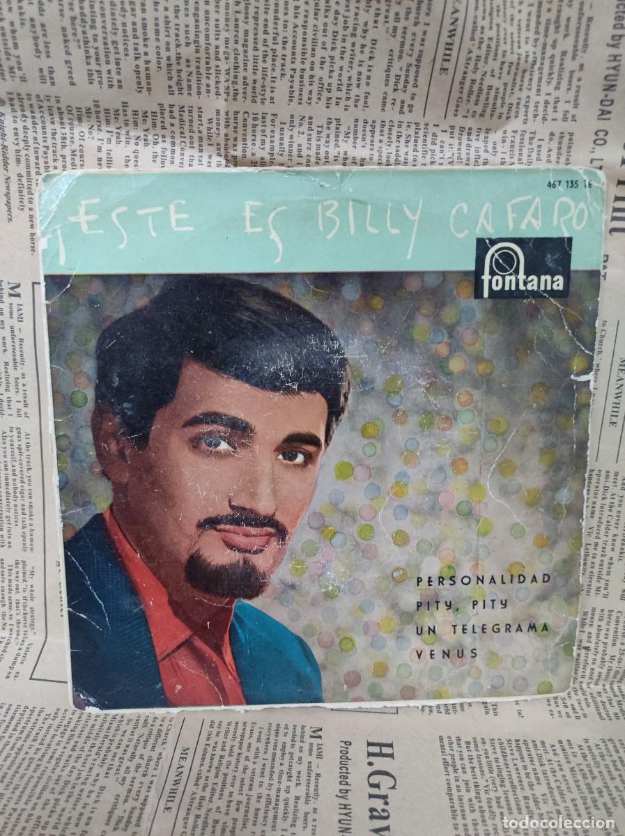 Discos de vinilo: Billy Cafaro &ndash; &iexcl;Este Es Billy Cafaro! - Foto 1