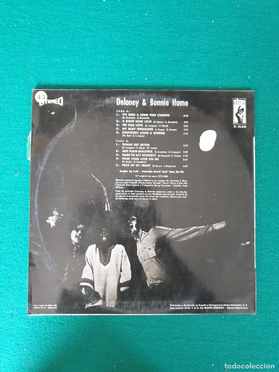 Discos de vinilo: Delaney & Bonnie &ndash; Home - Foto 2