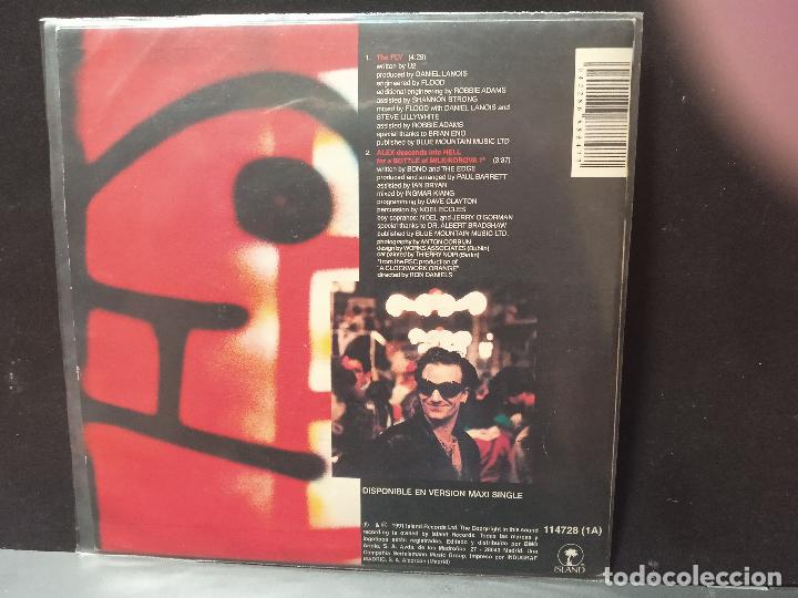 Discos de vinilo: U2 THE FLY SINGLE SPAIN 1991 PDELUXE - Foto 2