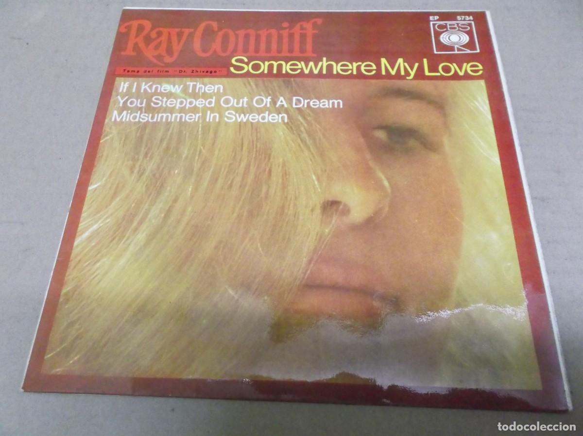 Discos de vinilo: RAY CONNIFF (EP) SOMEWHERE MY LOVE A&Ntilde;O 1967 - Foto 1