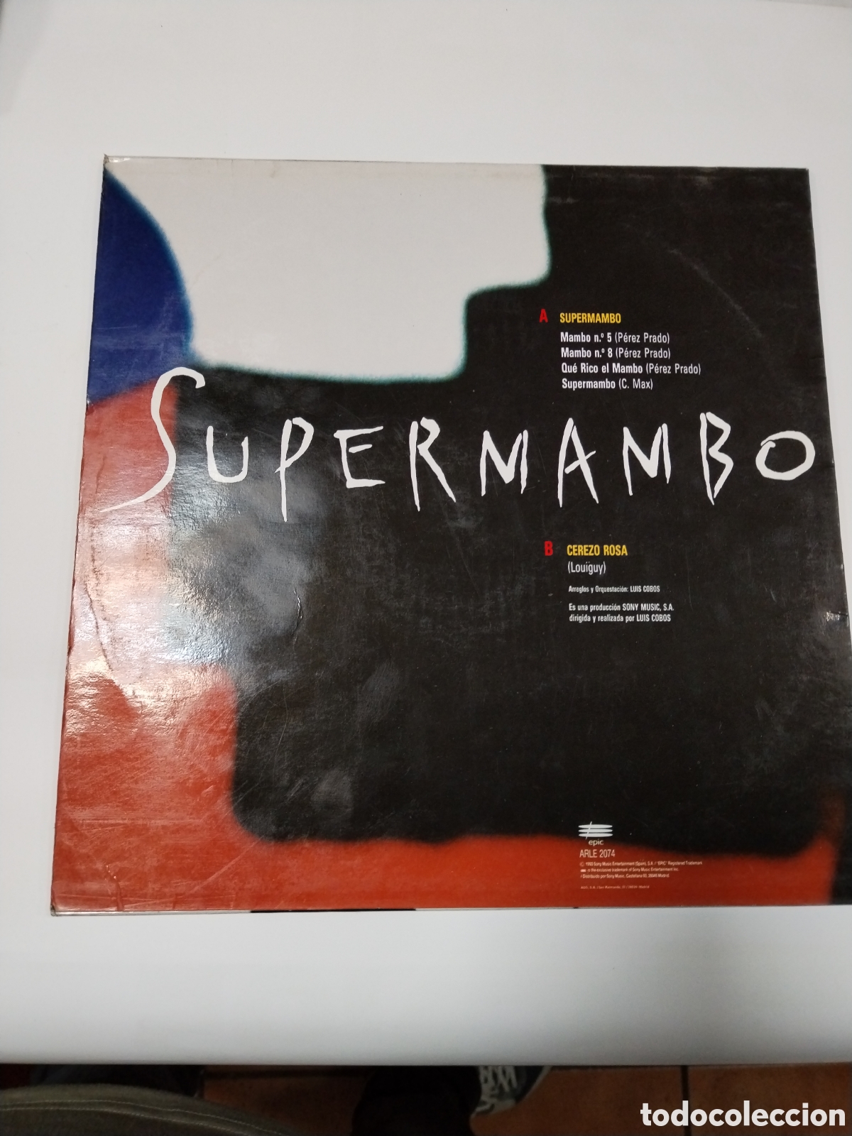 Discos de vinilo: LUIS COBOS - SUPERMAMBO - Foto 2