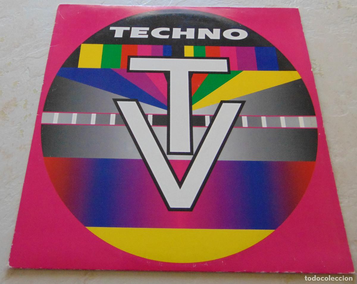 Discos de vinilo: Technotiko &ndash; Techno TV - LP ITALIA 1993 - Foto 1
