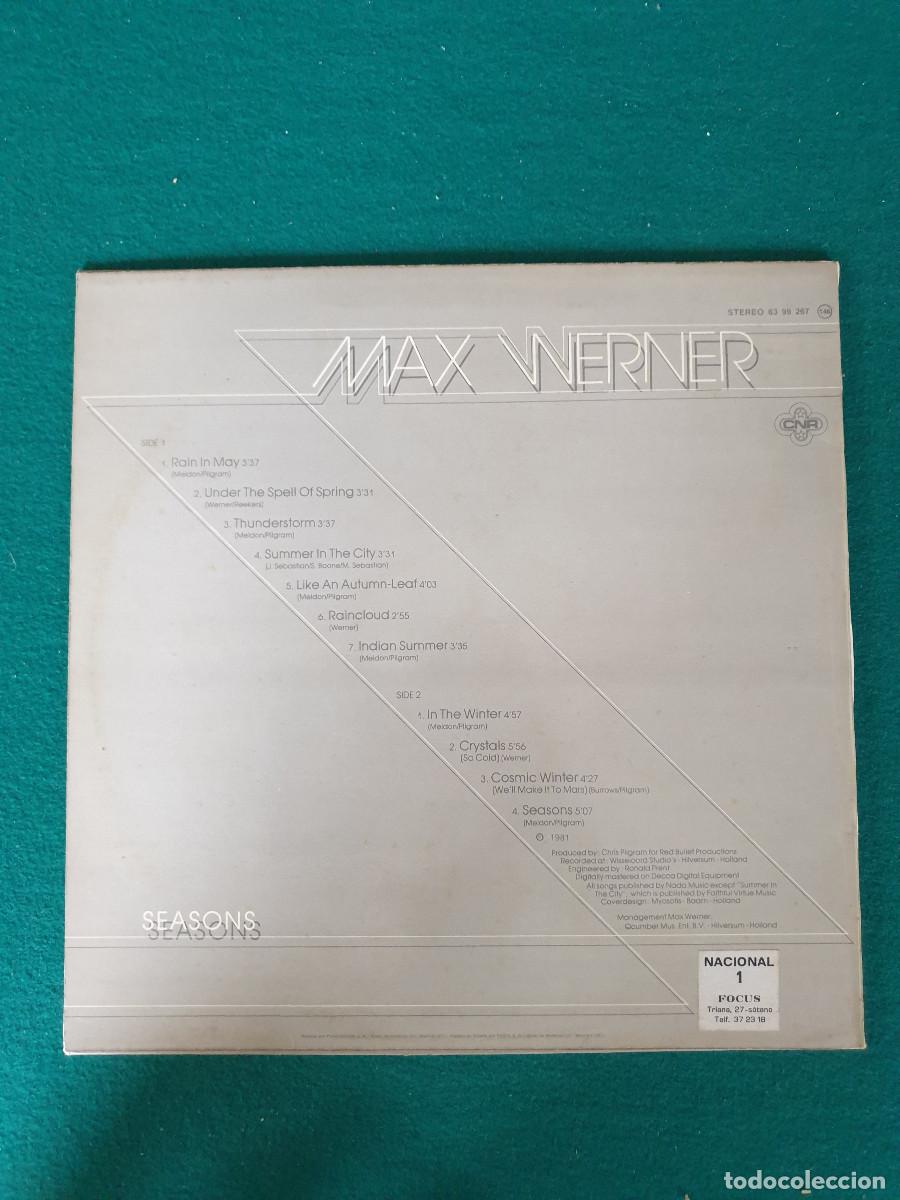 Discos de vinilo: Max Werner &ndash; Seasons - Foto 2