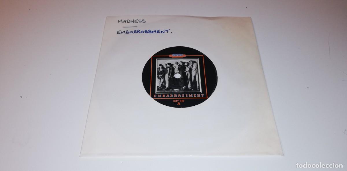 Discos de vinilo: S22-MADNESS EMBARRASSMENT - SINGLE 7&rdquo; - PORT GENERIC DISC VG+ - Foto 1