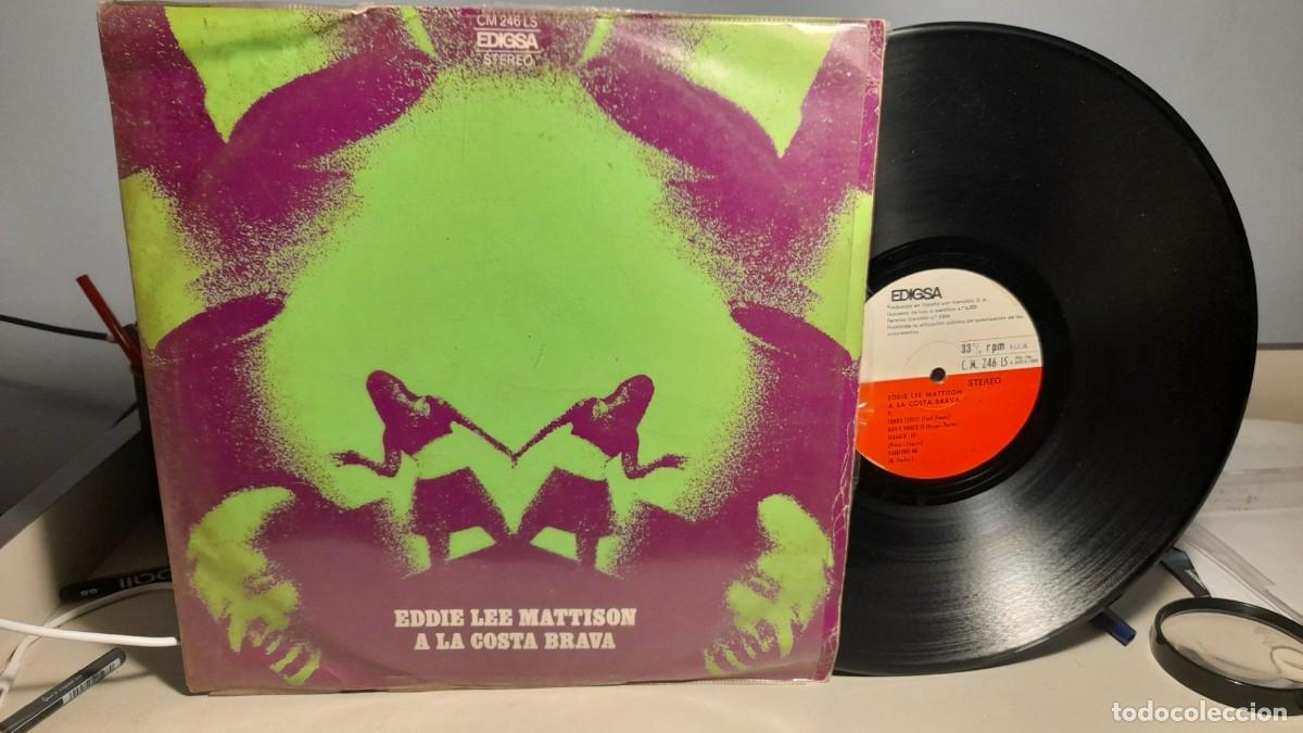 Discos de vinilo: LP EDDIE LEE MATHISON : A LA COSTA BRAVA - Foto 1