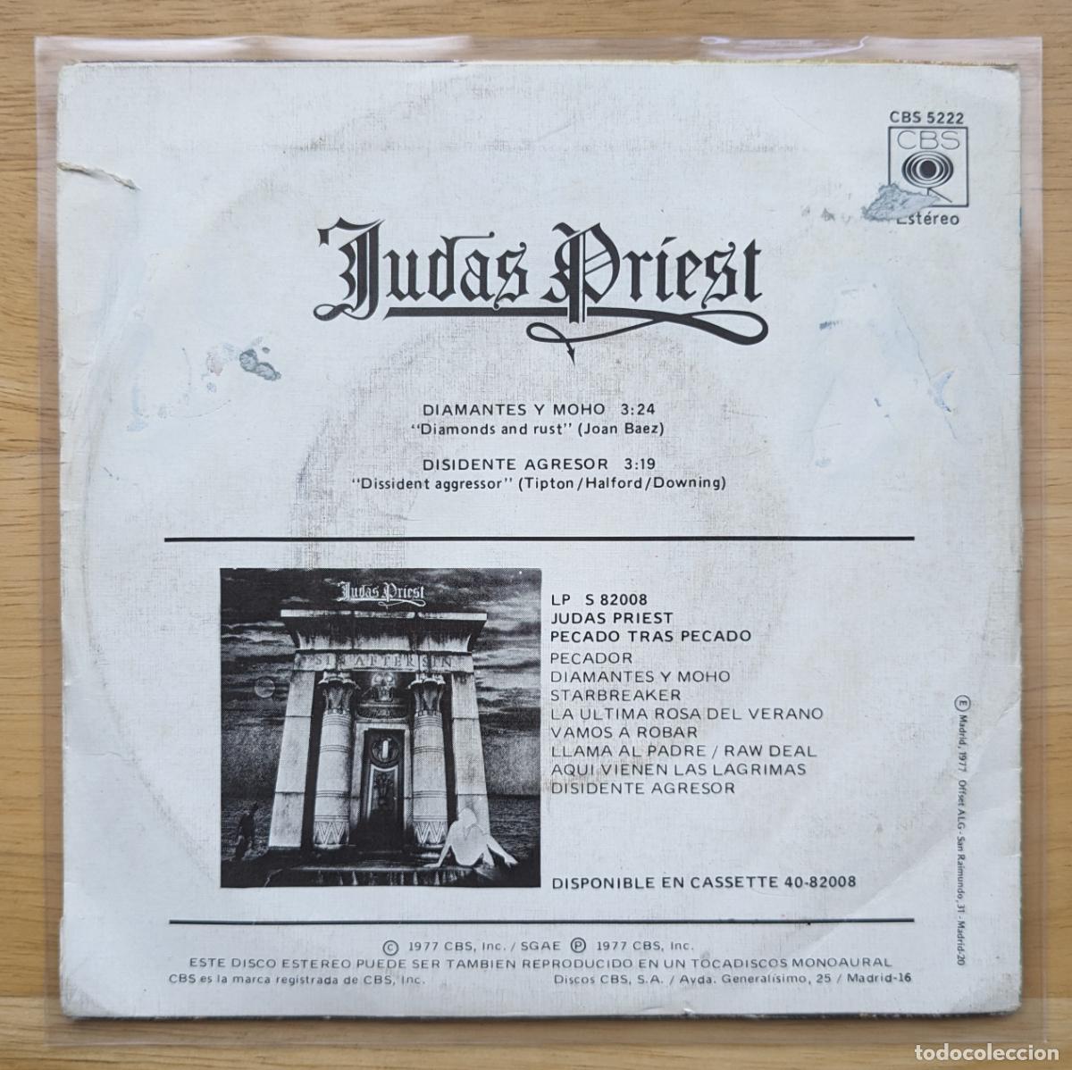 Discos de vinilo: LOTE 3 SINGLES 7&rdquo; - JUDAS PRIEST - Foto 8
