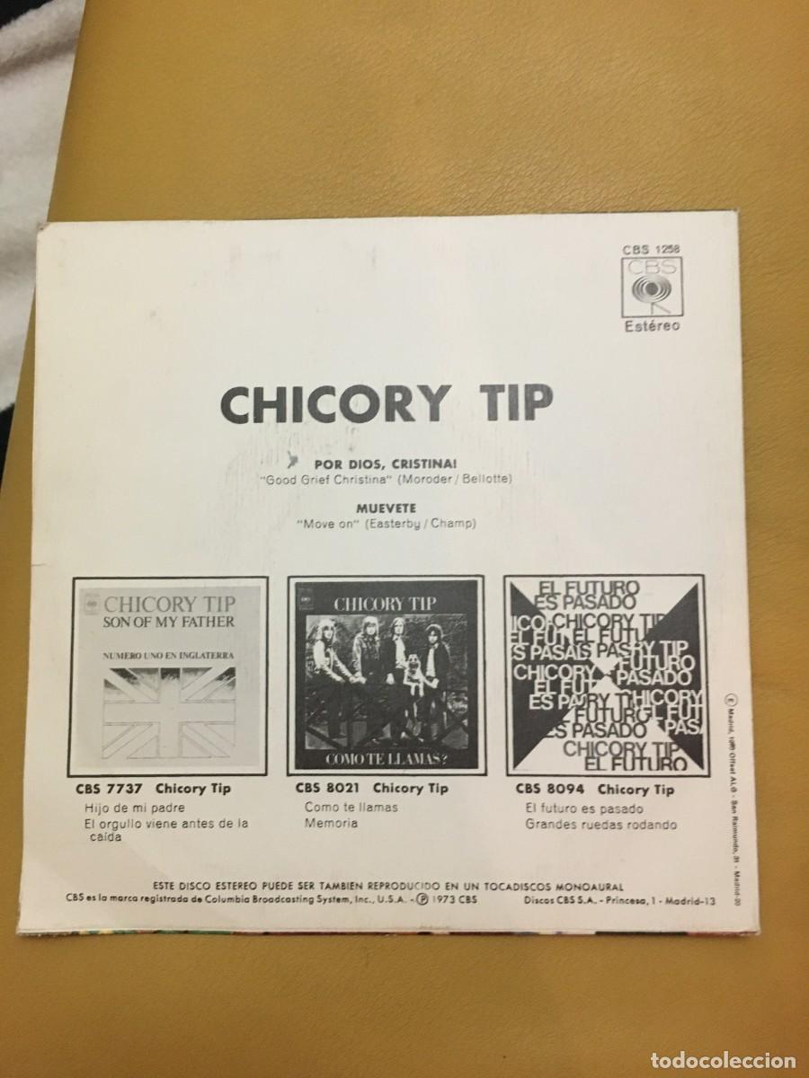 Discos de vinilo: Chicory Tip &lrm;&ndash; Por Dios, Cristina! - Foto 2