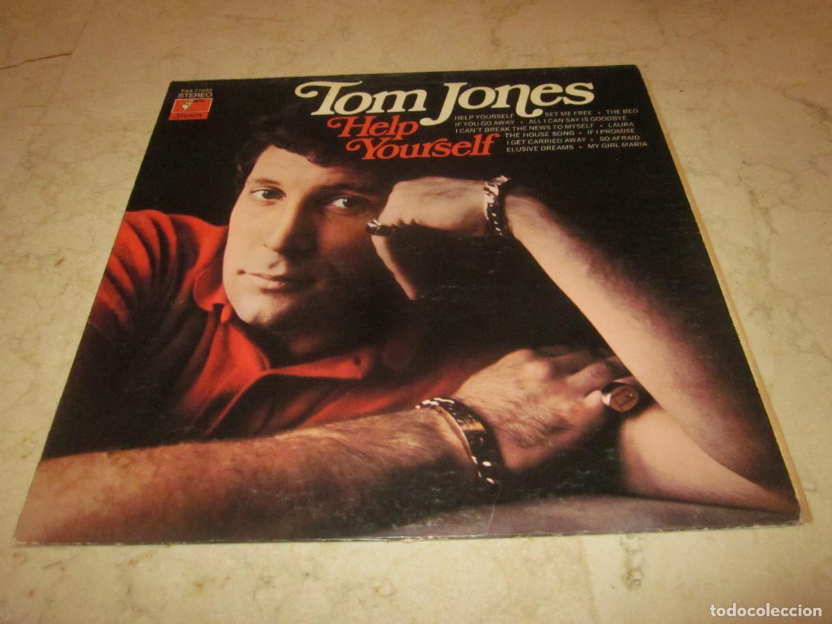 Discos de vinilo: TOM JONES - HELP YOURSELF LP - PARROT 1969 - Foto 1