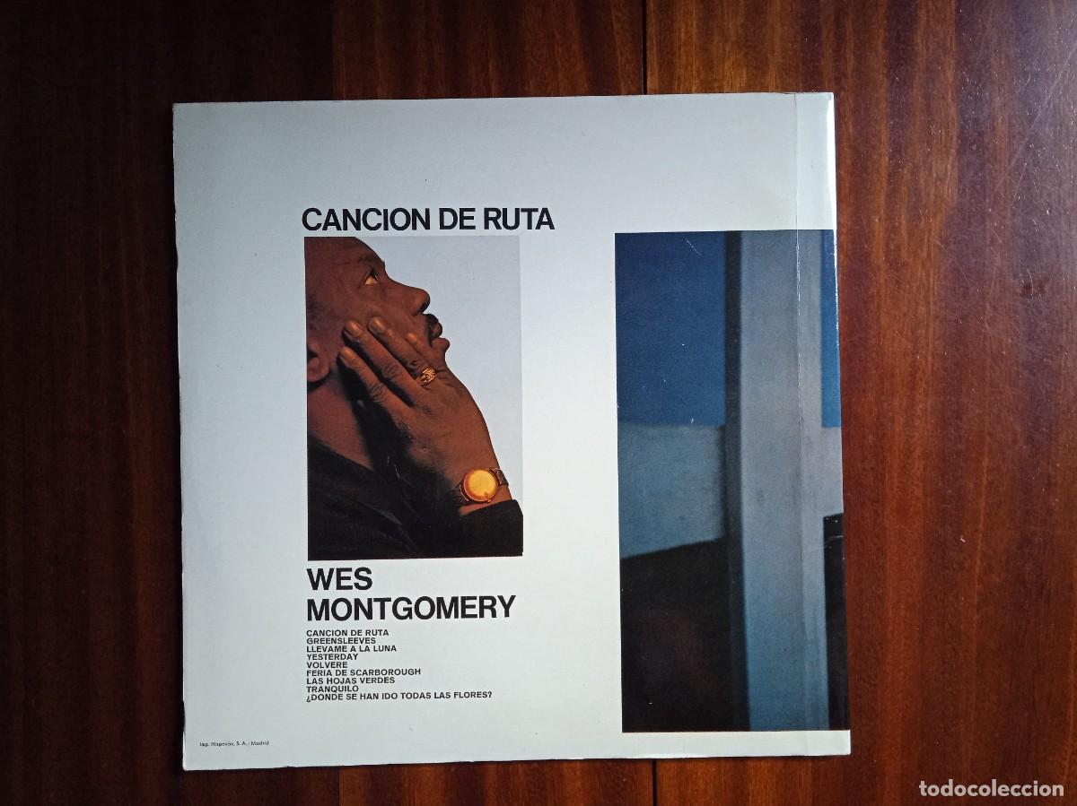 Discos de vinilo: WES MONTGOMERY &ndash; CANCI&Oacute;N DE RUTA - LP SPAIN - Foto 3