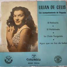 Discos de vinilo: LILIAN DE CELIS EP SELLO COLUMBIA EDITADO EN ESPAÑA AÑO 1958...