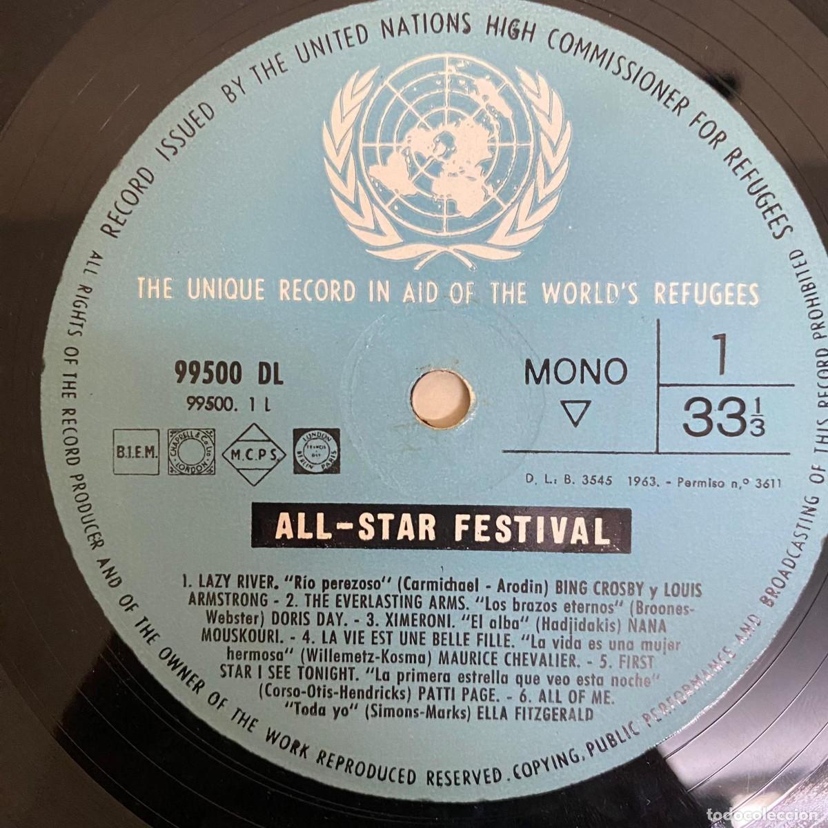 Discos de vinilo: Various &ndash; All-Star Festival - Foto 3