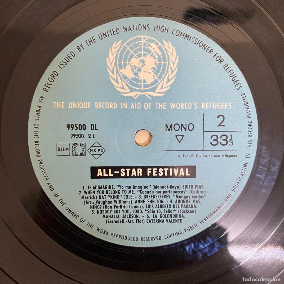 Discos de vinilo: Various &ndash; All-Star Festival - Foto 5