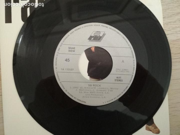 Discos de vinilo: SB Rock &lrm;&ndash; rap de aqui, 1992 - Foto 2