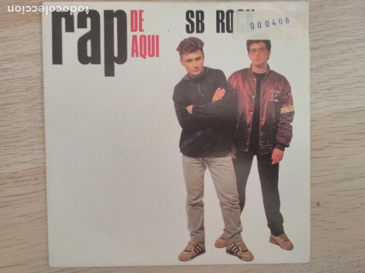 Discos de vinilo: SB Rock &lrm;&ndash; rap de aqui, 1992 - Foto 3