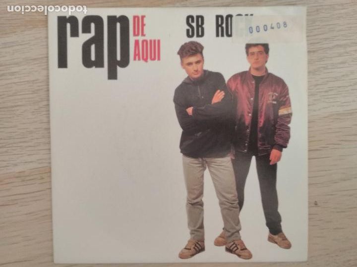 Discos de vinilo: SB Rock &lrm;&ndash; rap de aqui, 1992 - Foto 1
