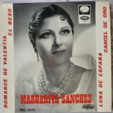 Discos de vinilo: MARGARITA SÁNCHEZ EP SELLO LA VOZ DE SU AMO EDITADO EN ESPAÑA AÑO 1965...