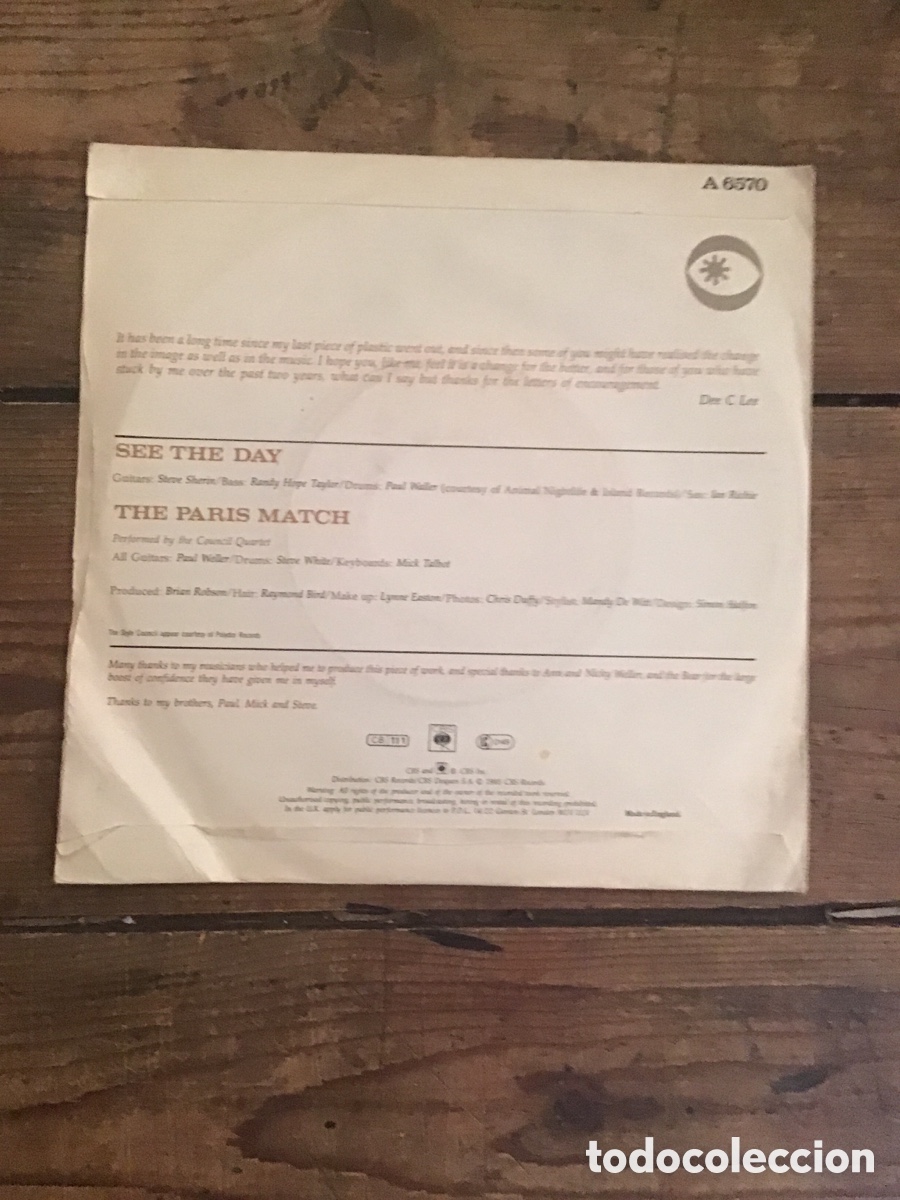 Discos de vinilo: Dee C. Lee/See The Day - Foto 2