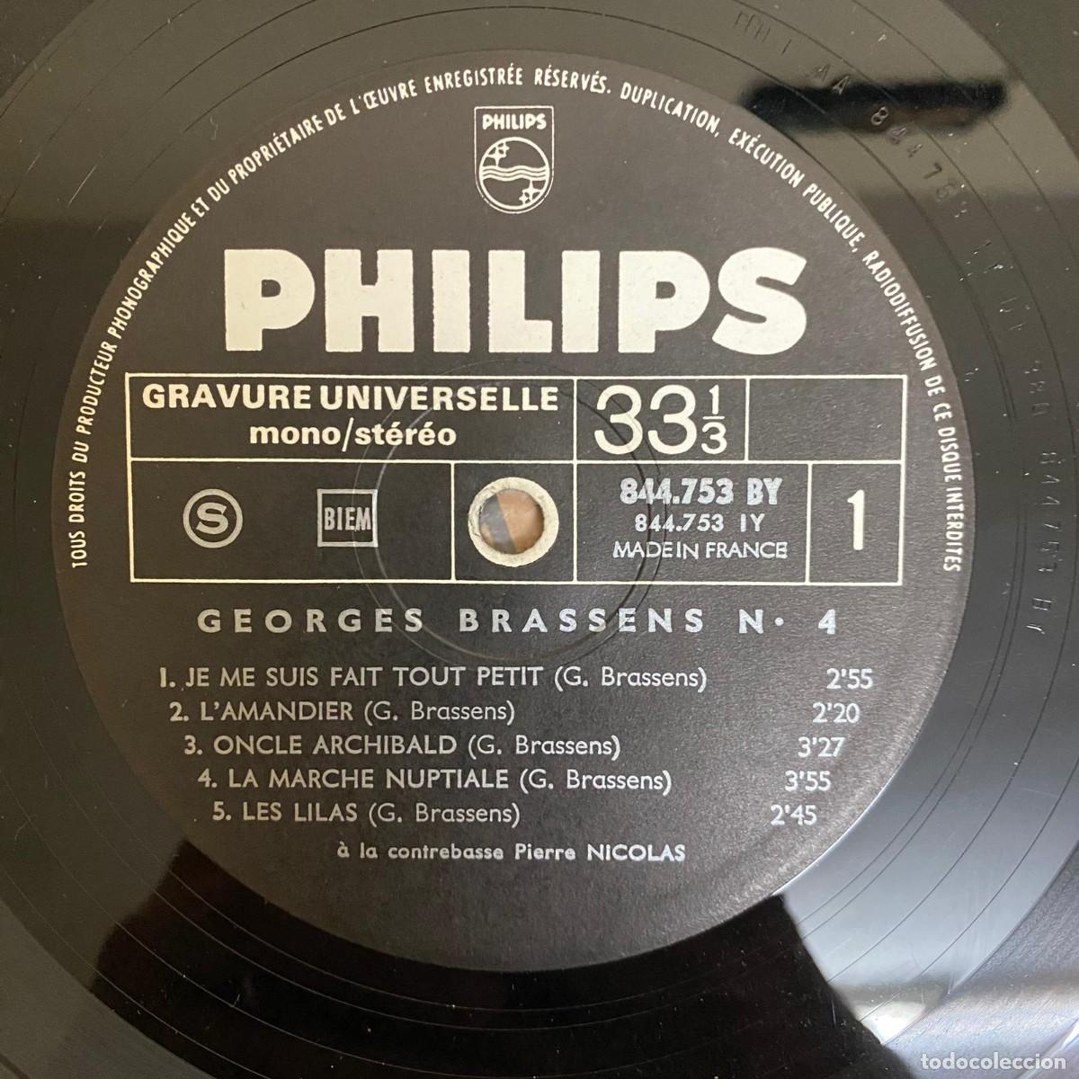 Discos de vinilo: Georges Brassens &ndash; IV - Foto 3
