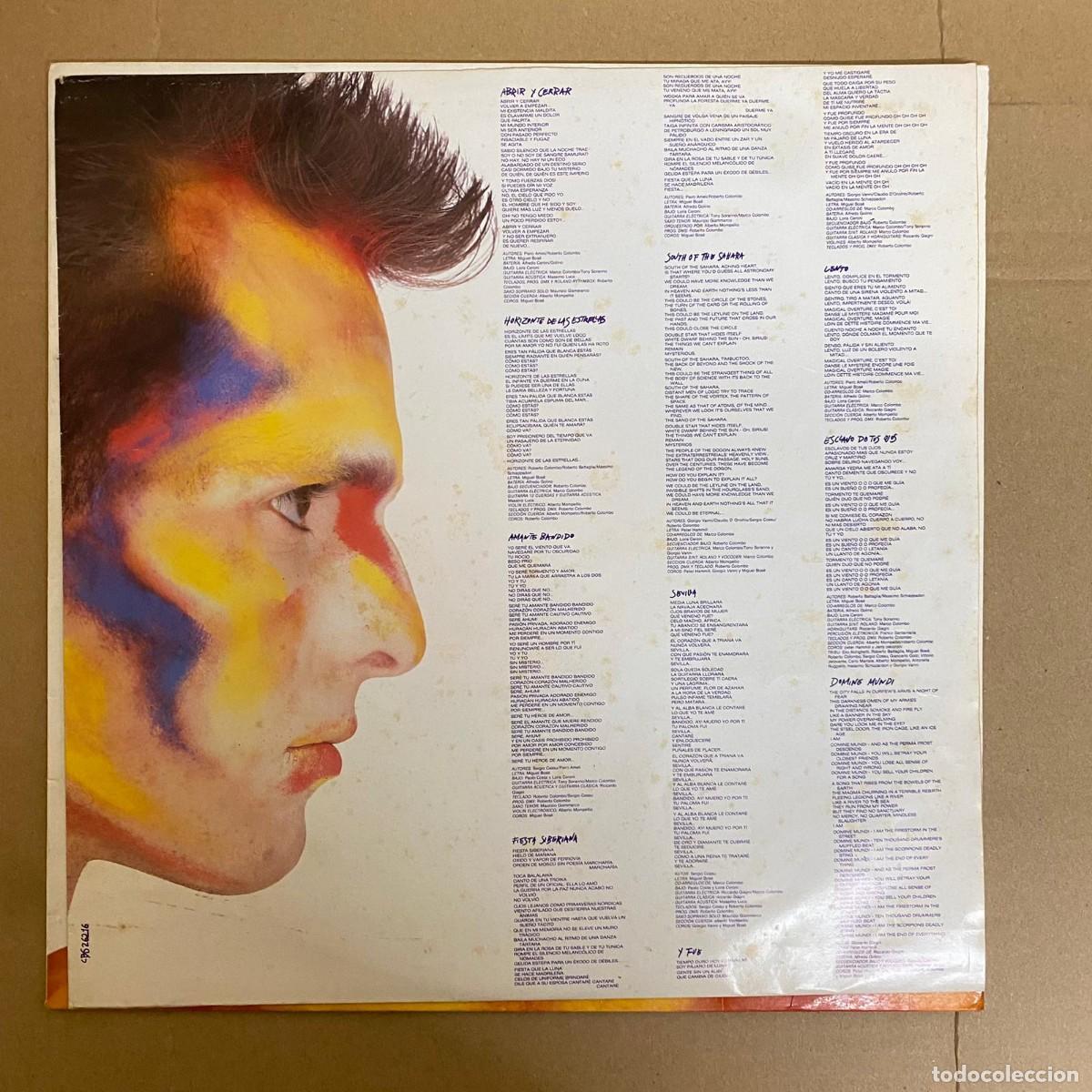 Discos de vinilo: Miguel Bos&eacute; &ndash; Bandido - Foto 2
