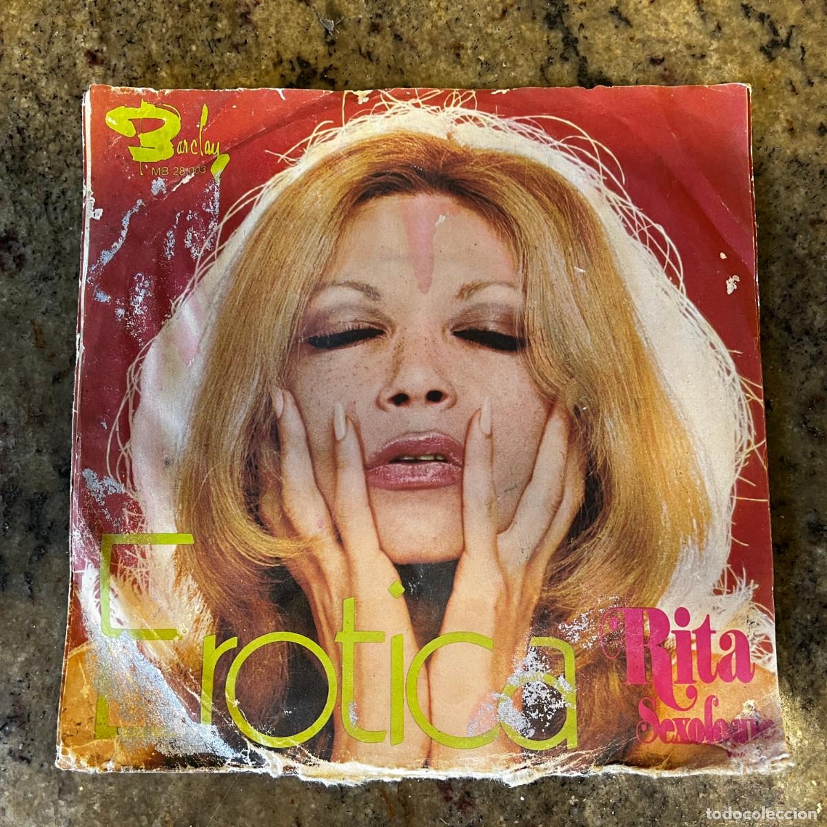 Discos de vinilo: Rita - Erotica . SINGLE. 1969 GERMANY - Foto 1