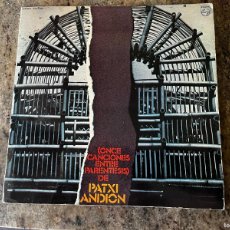 Discos de vinilo: PATXI ANDIÓN - (11 CANCIONES ENTRE PARENTESIS) . LP GATEFOLD . 1971 PHILIPS