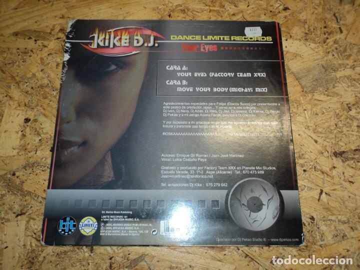 Discos de vinilo: Kike D.J. &ndash; Your Eyes - Foto 2