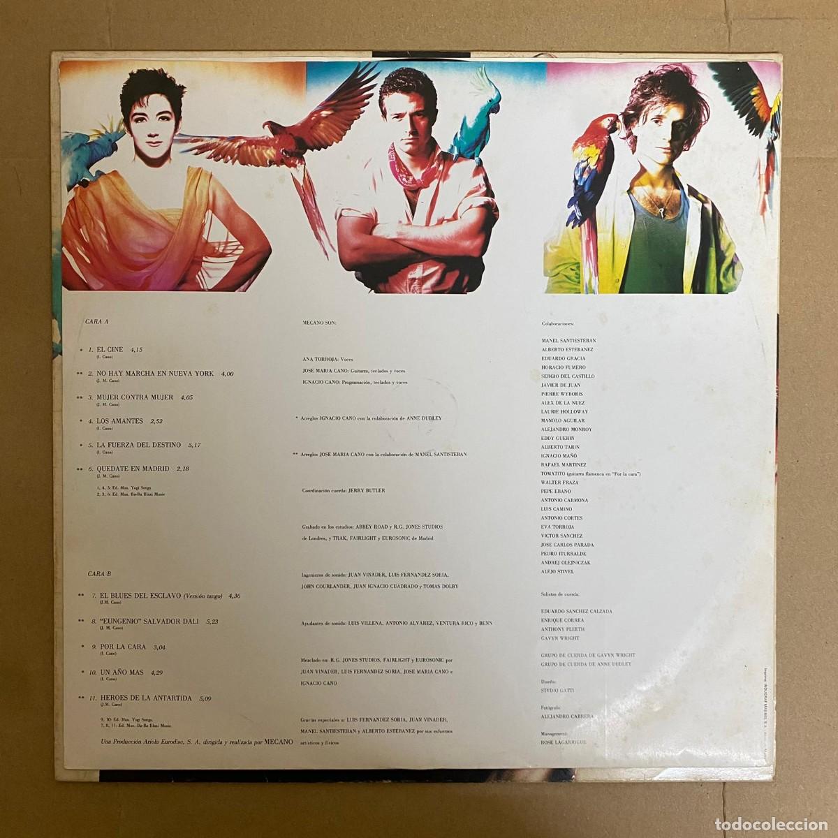 Discos de vinilo: Mecano &ndash; Descanso Dominical - Foto 4