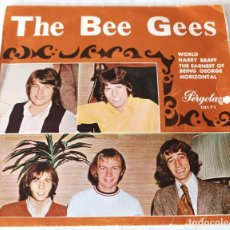 Discos de vinilo: THE BEE GEES - WORLD + 3 TEMAS PERGOLA - 1970 CIRCULO DE LECTORES
