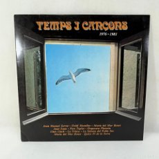 Discos de vinilo: LP - VINILO TEMPS I CANÇONS 1976-1981 - ESPAÑA - AÑO 1981