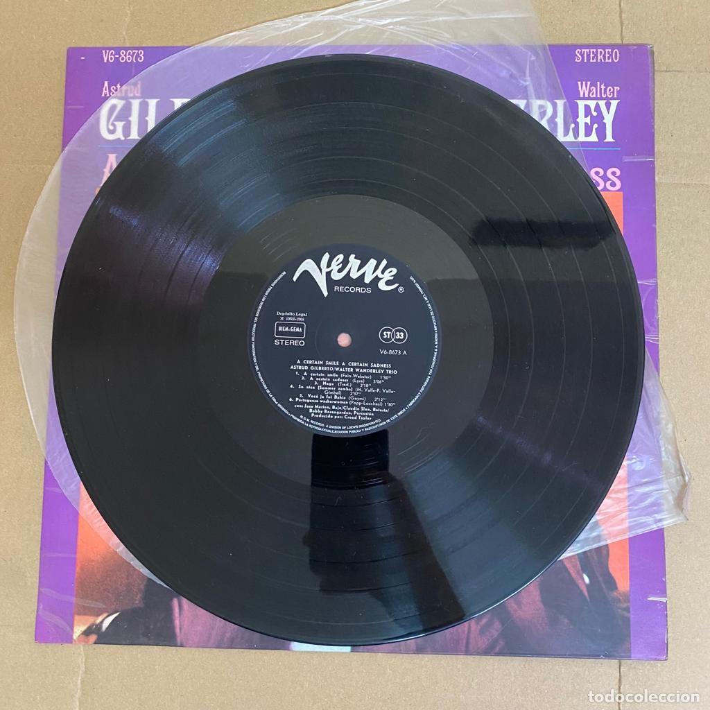 Discos de vinilo: Astrud Gilberto / Walter Wanderley &ndash; A Certain Smile A Certain Sadness - Foto 4