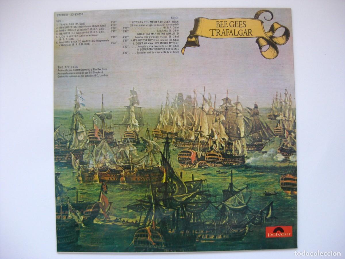 Discos de vinilo: DISCO VINILO LP BEE GEES TRAFALGAR - Foto 2
