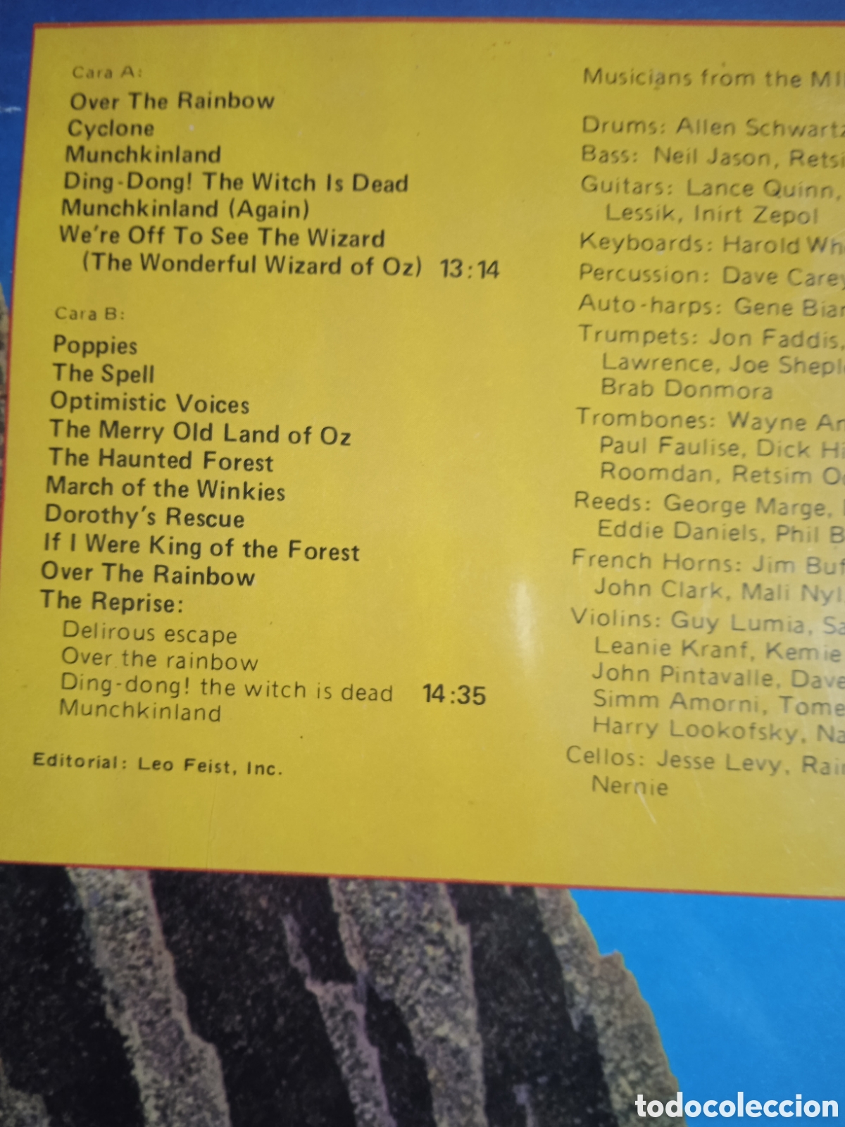 Discos de vinilo: Meco - the wizard of oz. - Foto 2